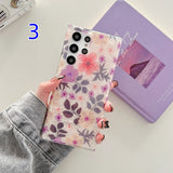 Cute Leopard Flower Shell Samsung Case