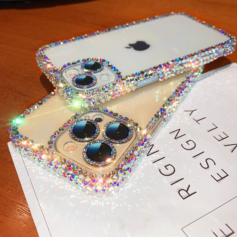 Glitter Bling Sparkling Diamond Crystal Soft Compatible with iPhone Case