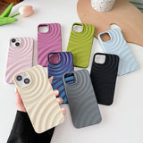 Water Ripple Wave Pattern Compatible with iPhone Case