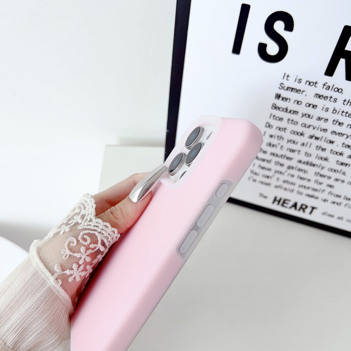 Candy Color Liquid Silicone Soft Compatible with iPhone Case