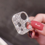 Luxury Diamond Plating Compatible with iPhone Camera Protectors