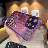 3D Strip Clear Compatible with iPhone Case