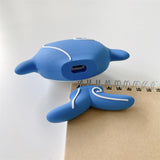 3D Whale Pattern Compatible wiht Airpods Cases