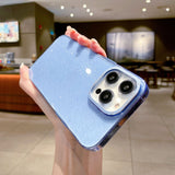 Glitter Metal Camera Compatible with iPhone Case