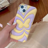 Cute 3D Butterfly Compatible with iPhone Case