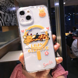 Cute Cartoon Giraffe for Magsafe Magnetic Wireless Charging Compatible with iPhone Case