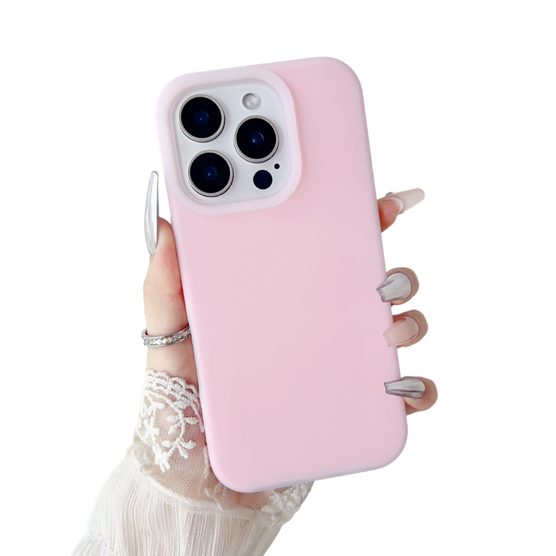 Candy Color Liquid Silicone Soft Compatible with iPhone Case
