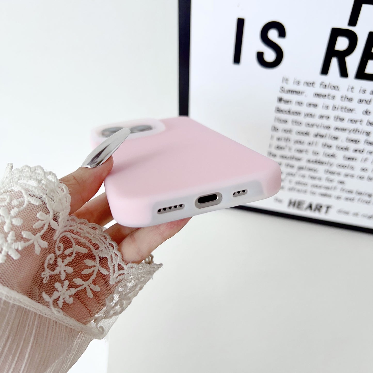 Candy Color Liquid Silicone Soft Compatible with iPhone Case
