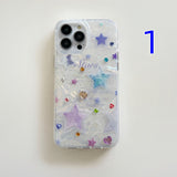 Cute Star Diamond Compatible with iPhone Case