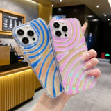 Water Ripple Wave Night Light Compatible with iPhone Case