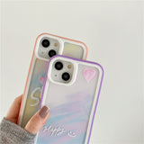 Cute Love Heart Smile Compatible with iPhone Case