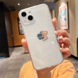 Cute Bear Compatible with iPhone Case