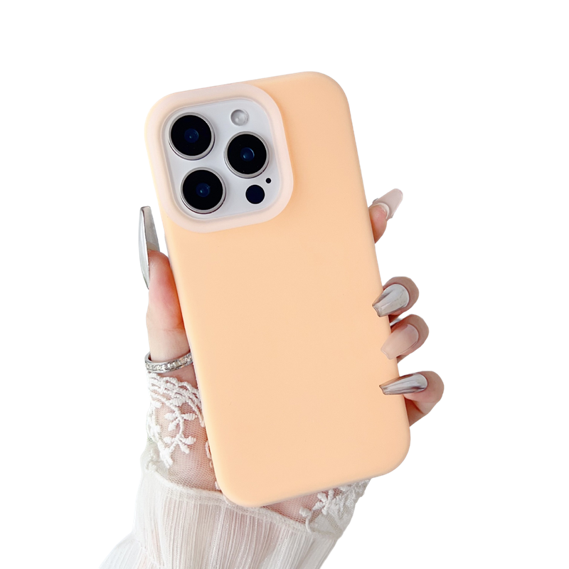 Candy Color Liquid Silicone Soft Compatible with iPhone Case