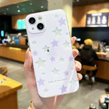 Cute Stars Compatible with iPhone Case