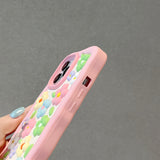 3D Cute Flower Floral Compatible with iPhone Case