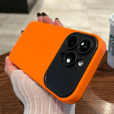 Double Color Camera Lens Protection Shockproof Compatible with iPhone Case