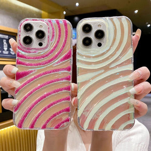 Water Ripple Wave Night Light Compatible with iPhone Case