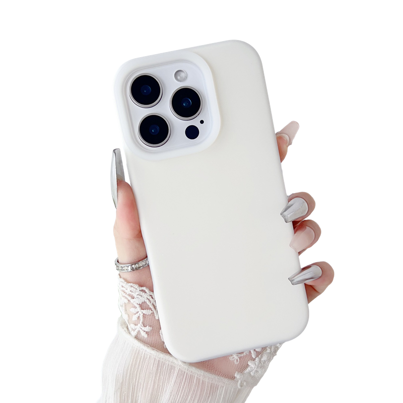 Candy Color Liquid Silicone Soft Compatible with iPhone Case