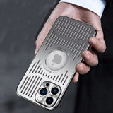 Heat Dissipation Metal Compatible with iPhone Case