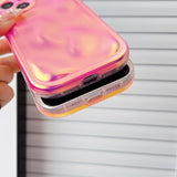Fluorescence Light Color Water Ripple Wave Pattern Compatible with iPhone Case
