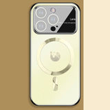 Frosted Camera Lens Protection for Magsafe Magnetic Wireless Charging Compatible with iPhone Case