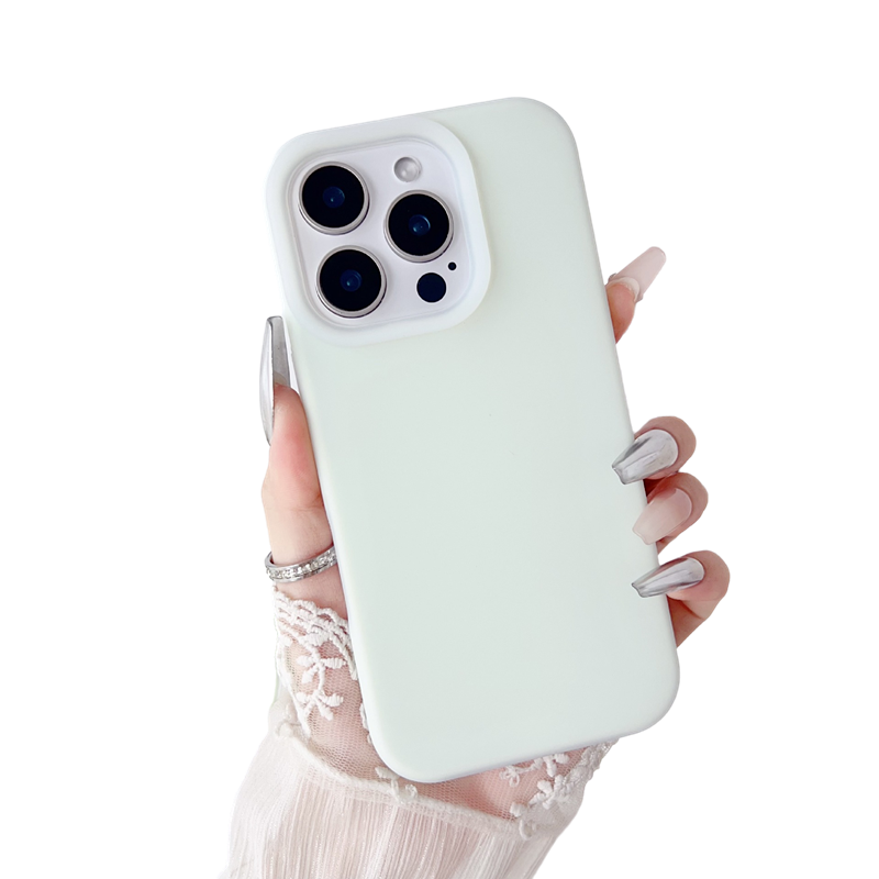 Candy Color Liquid Silicone Soft Compatible with iPhone Case