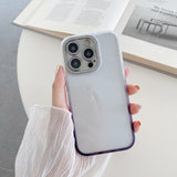Glitter Camera Gradient Color Compatible with iPhone Case