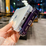 Clear Bumper Compatible with iPhone Case