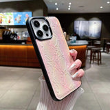 3D Relief Animal Skin Pattern Compatible with iPhone Case