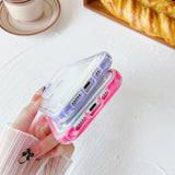 Card Holder Clear Soft Compatible with iPhone Case