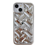 Pleated Foil Compatible with iPhone Case