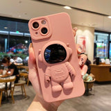 3D Bracket Astronaut Soft Compatible with iPhone Case