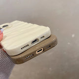 3D Water Ripple Pattern Shockproof Compatible with iPhone Case