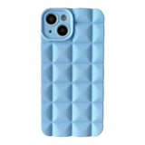 Checkered Grid Lattice Soft Compatible with iPhone Case