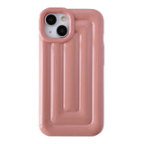 3D Soild Stripe Plating Compatible with iPhone Case
