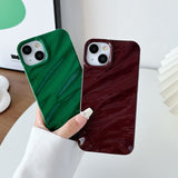 3D Water Ripple Wave Pattern Soft Compatible with iPhone Case