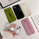 Candy Color Wrist Strap Holder Compatible with iPhone Case