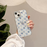 Love Heart Shell Pattern Compatible with iPhone Case