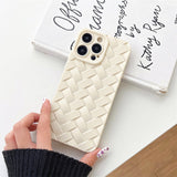 3D Weaving Lattice Pattern Compatible with iPhone Case