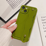 Candy Color Wrist Strap Holder Compatible with iPhone Case