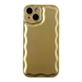 Wave Frame Plating Shockproof Compatible with iPhone Case