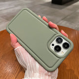 Cushion Matte Compatible with iPhone Case