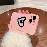 Luxury Love Heart Logo View Compatible with iPhone Case
