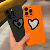 Luxury Love Heart Logo View Compatible with iPhone Case