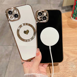 Love Heart for Magsafe Magnetic Wireless Charging Compatible with iPhone Case