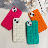 3D Cube Weave Pattern Compatible with iPhone Case