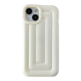 3D Soild Stripe Plating Compatible with iPhone Case