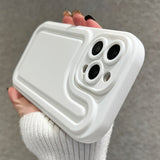 Luxury Shockproof Soft Silicone Camera Protection Compatible with iPhone Case