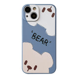 Cute Cartoon Bear Compatible with iPhone Case