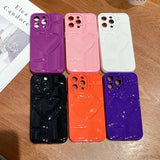 3D Plating Love Heart Compatible with iPhone Case